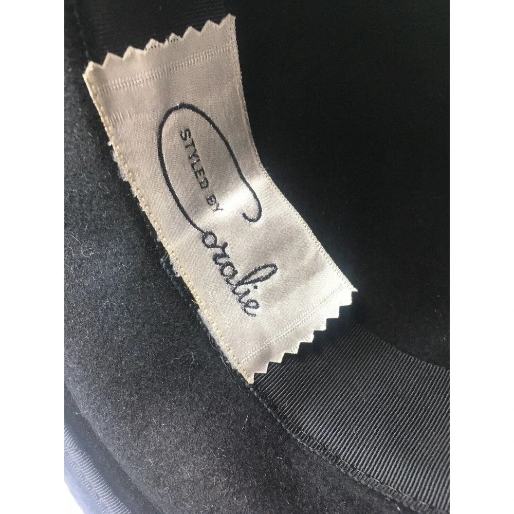 Vintage Coralie Women's Fur Hat Union Made 16010 USA Imported‎ Italy